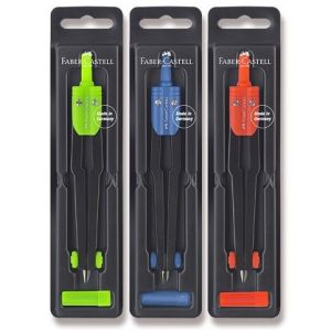 Kružítko Faber-Castell School & college malé, mix barev