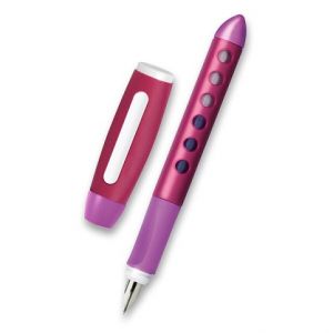 Bombičkové pero Faber-Castell Scribolino malinové pro praváky