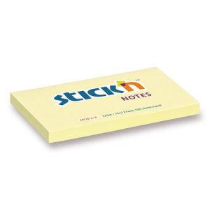 Samolepicí bloček Hopax Stick’n Notes 76 x 127 mm, 100 listů