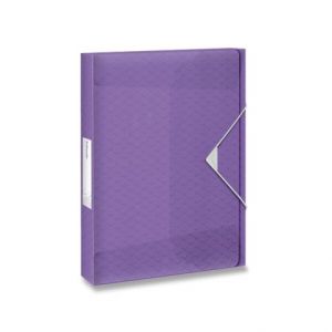 Box na dokumenty Esselte Colour‚Breeze A4, 25 mm, ledově levandulová
