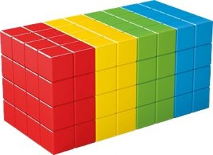 Geomag Magicube Full Color 128 dílků