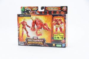 Figurka Marvel Mech Strike Iron Man + Stomper 15 cm