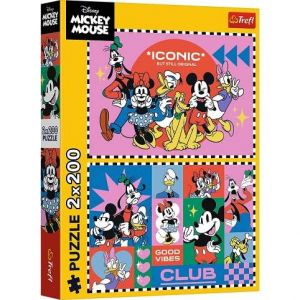 Puzzle 2x200 dílků Disney přátelé