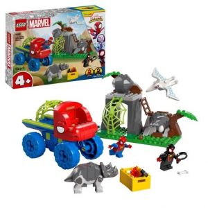 LEGO® Marvel Spidey a jeho úžasní přátelé 11199 Spideyho tým a záchrana dinosaurů s trucke