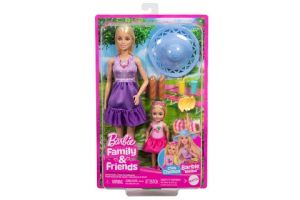 Barbie panenky Malibu a Chelsea na pikniku JBF43