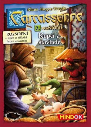MINDOK - Carcassonne 2.rozšíření (Kupci a stavitelé)