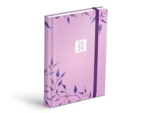 Diář 2026 D801 Lamino 3 s gumkou