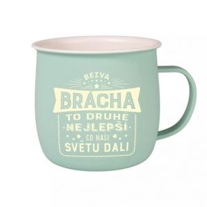 ALBI Outdoorový hrnek - Bezva brácha