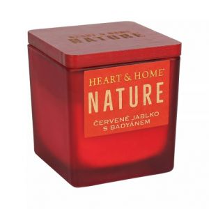 ALBI Malá svíčka - Červené jablko s badyánem