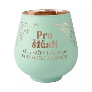 ALBI Zrcadlový svícen - Pro štěstí