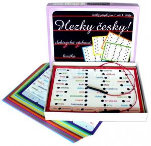 Hezky česky! společenská hra na baterie v krabici 22x16x3cm