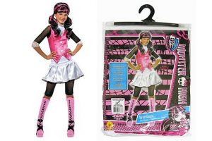Kostým na karneval- Draculaura (8-10let) vel.L Monster High karnevalový kostým