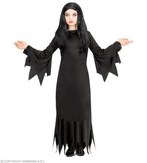 Kostým čarodějnice Mortisie 158cm
