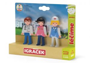 EFKO Igráček Trio Léčíme - Doktor, Sestřička a Pacientka