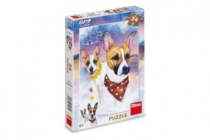 Puzzle Gump Jsme dvojka 18x26cm 24 dílků v krabici 19x27x4cm