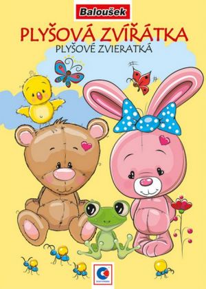 Omalovánka A5 - Plyšová zvířátka (omalovánky) / BO433 / Baloušek tisk