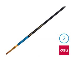 Štětec syntetický plochý č. 2 DELI EC409-2