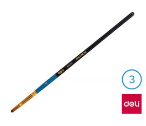 Štětec syntetický plochý č. 3 DELI EC409-3