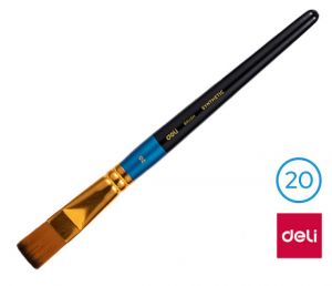 Štětec syntetický plochý č. 20 DELI EC409-20