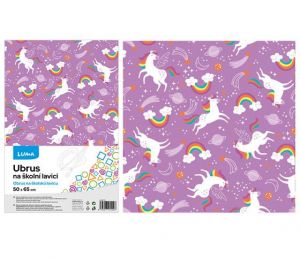 Ubrus na školní lavici JEDNOROŽCI LUMA