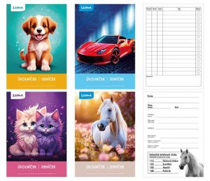 Úkolníček A5 LUMA mix