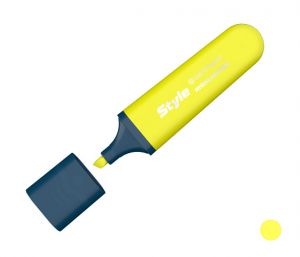Zvýrazňovač CENTROPEN 6252 žlutý, plochý