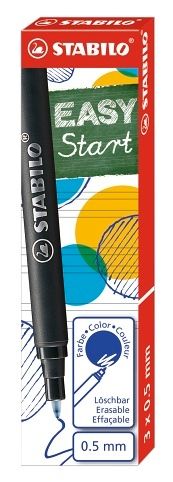 STABILO Náhradní náplň - EASYoriginal Refill - medium - 3 ks balení - modrý zmizíkovatelný