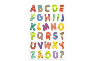 HERLITZ Etikety písmena barevná