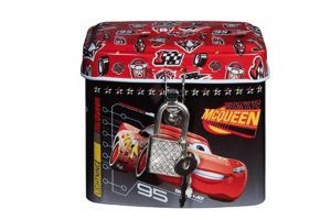 Plechová pokladnička Cars