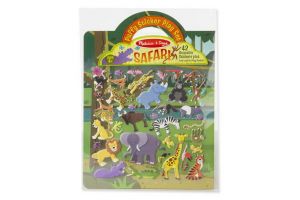 Melissa & Doug - Adhezní sešit se samolepkami - Safari
