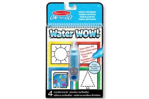 Melissa & Doug - Kouzlení vodou Barvy a tvary (Vodní malování - omalovánky)