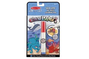 Melissa & Doug - Magické malování Vodní svět (omalovánky)