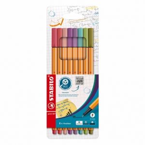 STABILO Jemný liner - point 88 - 8 ks sada - 8 různých barev