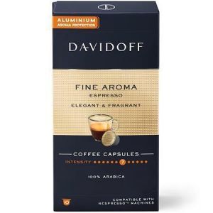 Kávové kapsle "Fine Aroma", 10 ks, DAVIDOFF 522670