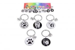 Klíčenka tlapka pes