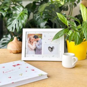 ALBI Svatební fotorámeček se sadou na otisky