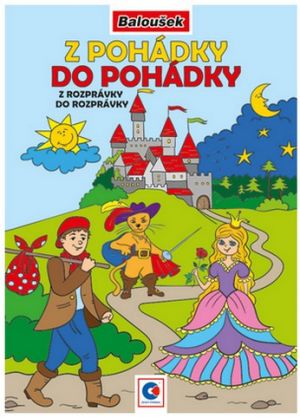 Omalovánka - A5 - Z Pohádky do pohádky (omalovánky) / BO129 / Baloušek tisk