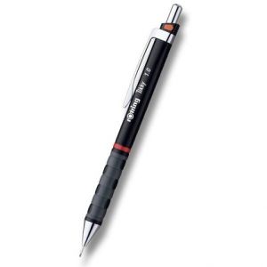 Pentelka Rotring Tikky Black černá 1,0 mm (Mechanická tužka Rotring Tikky Black)