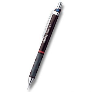 Pentelka Rotring Tikky Burgundy vínová 0,7 mm (Mechanická tužka Rotring Tikky Burgundy)