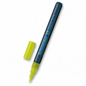 SCHNEIDER Permanentní lakový popisovač "Maxx 271", žlutá, 1-2mm