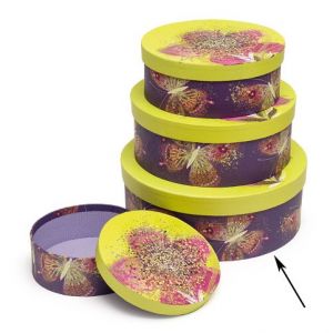 ARGUS Papírová dárková krabice květinová 21550266