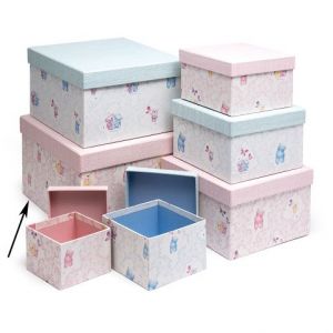 ARGUS Papírová dárková krabice – dětská (25,0*25,0cm) 21090003