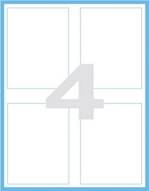 Print etikety 98,5 x 142 mm, 100 listů