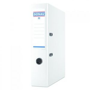 Pákový pořadač "Rainbow" Donau, PP, A4 75 mm, bílý