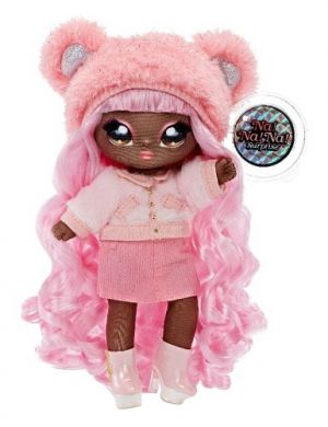 Na! Na! Na! Surprise Panenka v zářivém zvířátku 2v1 - Cali Grizzly