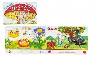 Knížka Měsíce CZ text 24x16cm 24m+