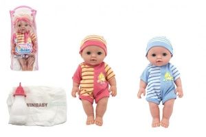 Miminko pevné tělo s doplňky v tašce
