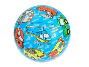 Míč 23cm dopravní prostředky 10m+ v síťce