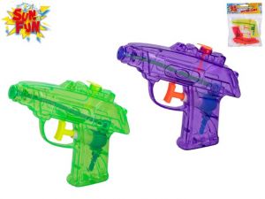 Sun Fun vodní pistole 12cm 2druhy 2ks v sáčku