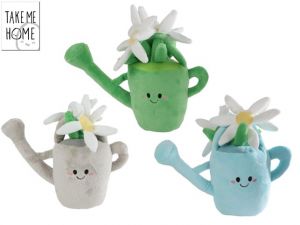 Take Me Home rostliny pokojové v konvici plyšové 20cm 3barvy 0m+